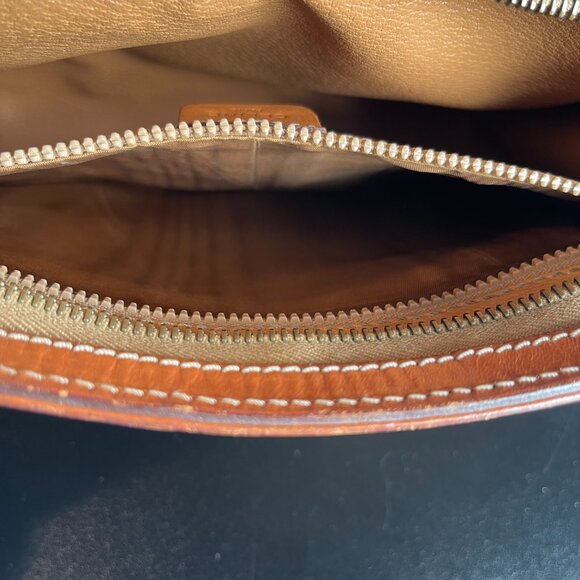 CELINE Vintage Macadam Clutch/Second Bag w/ Strap - Preowned - Picture 12 of 15